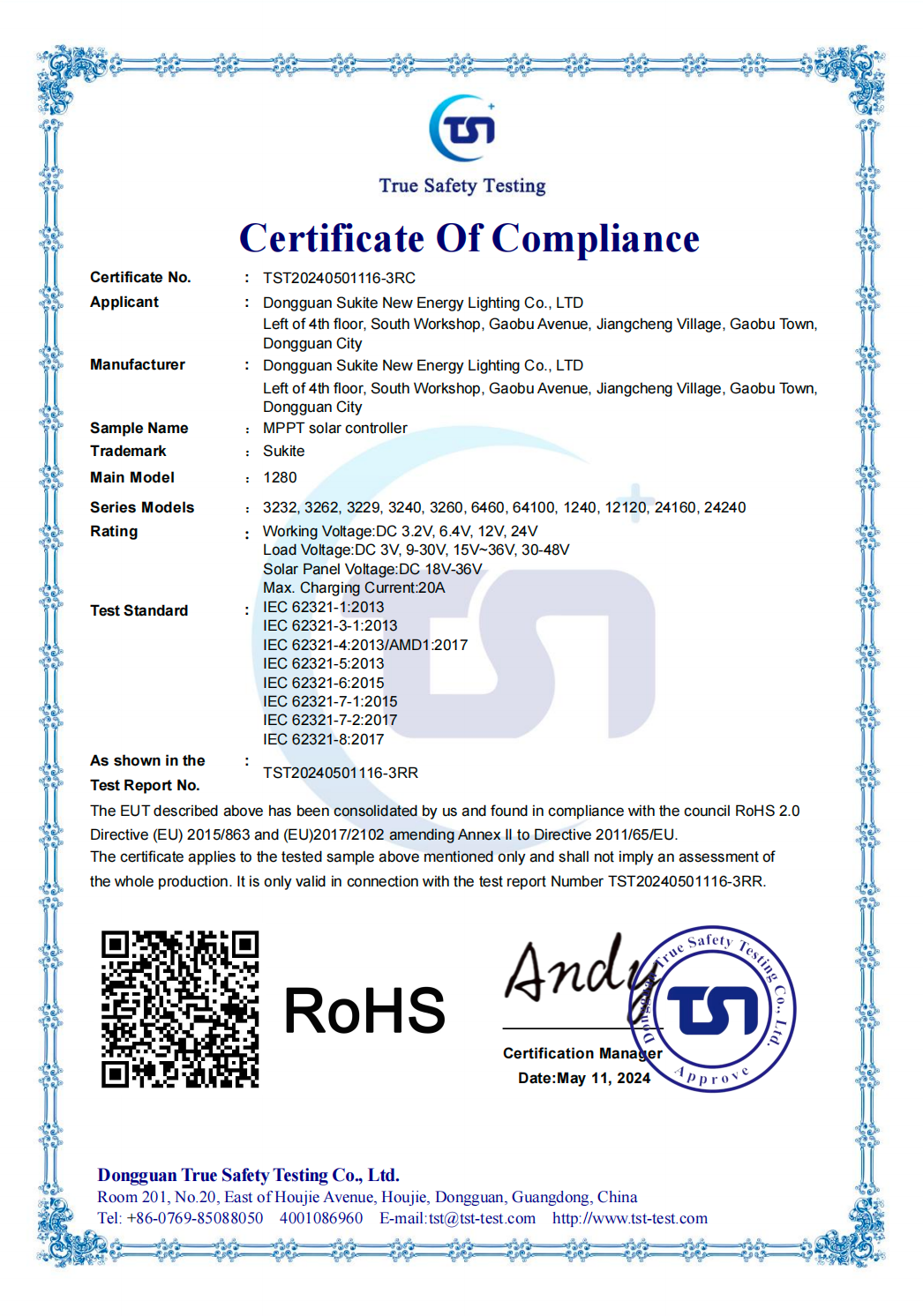ROHS(MPPT List)
