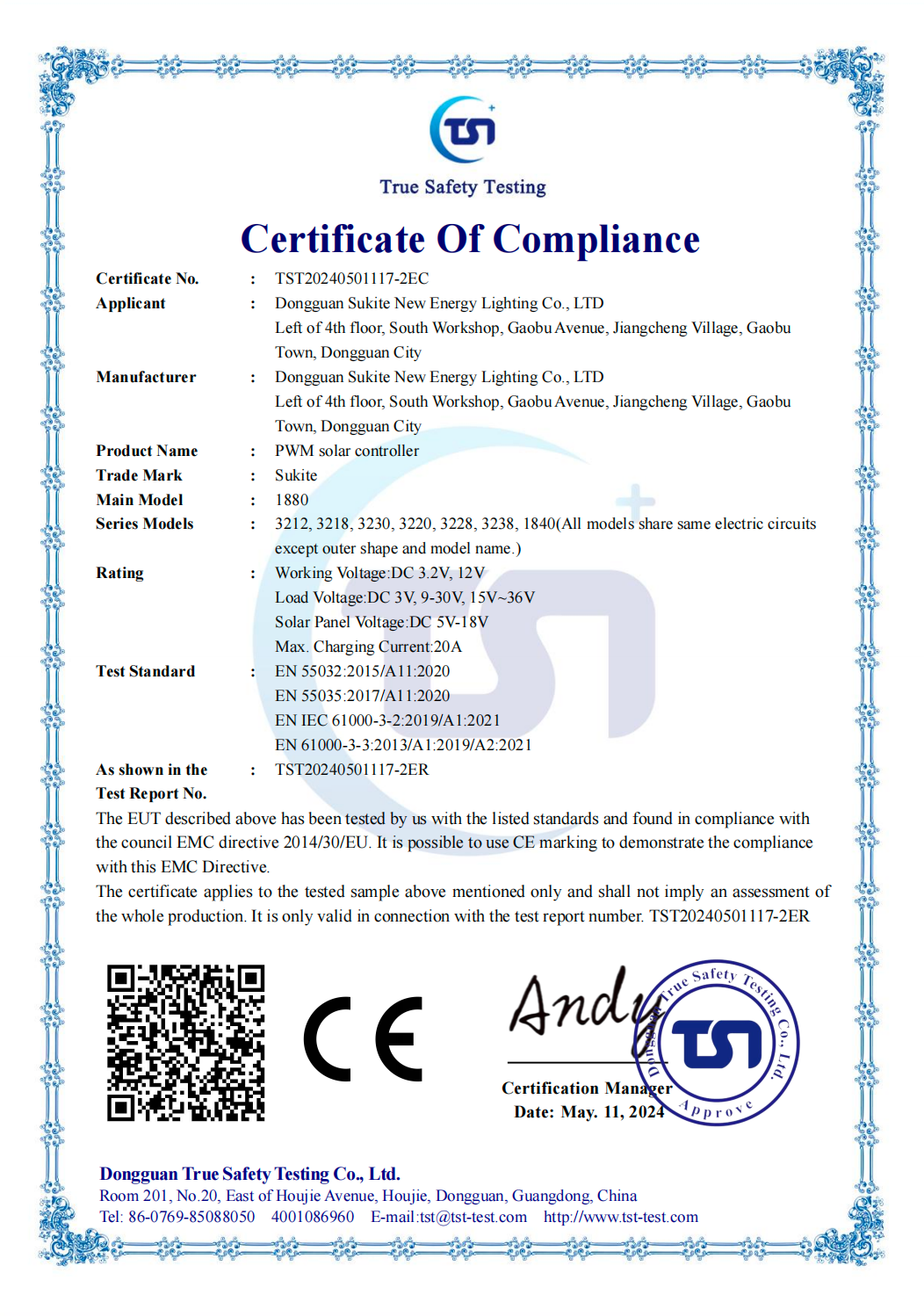 CE-EMC(PWM List)