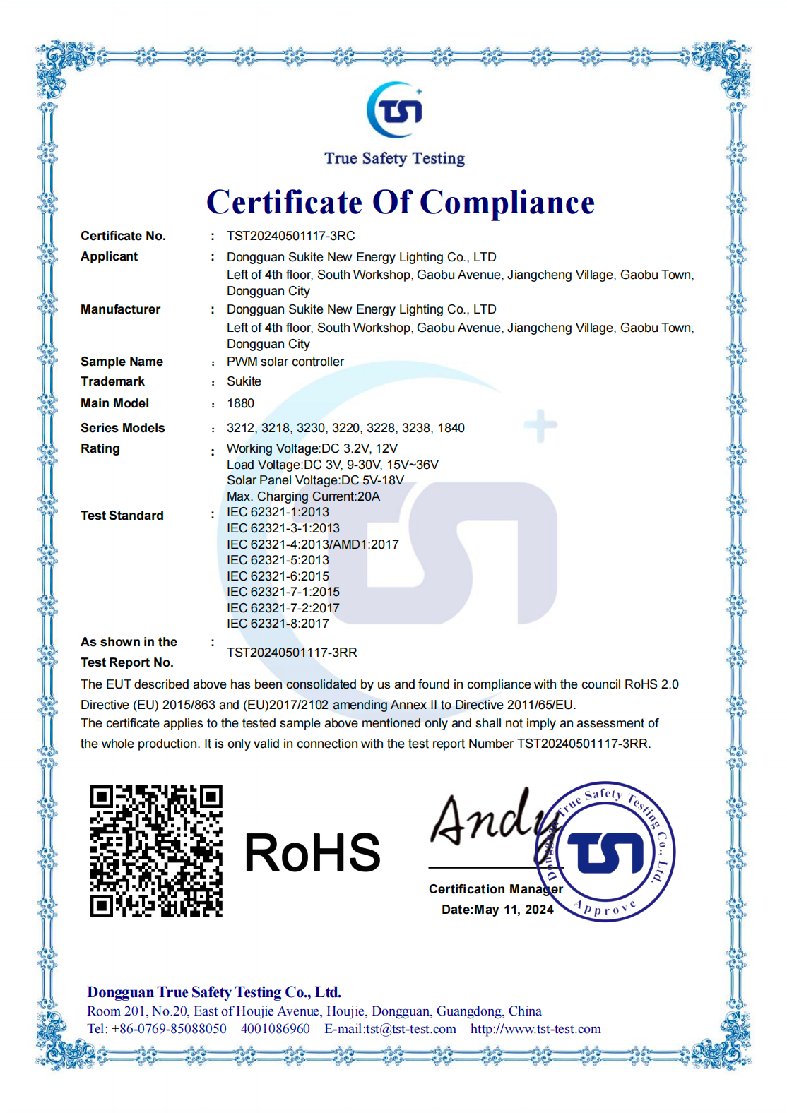 ROHS(PWM List)
