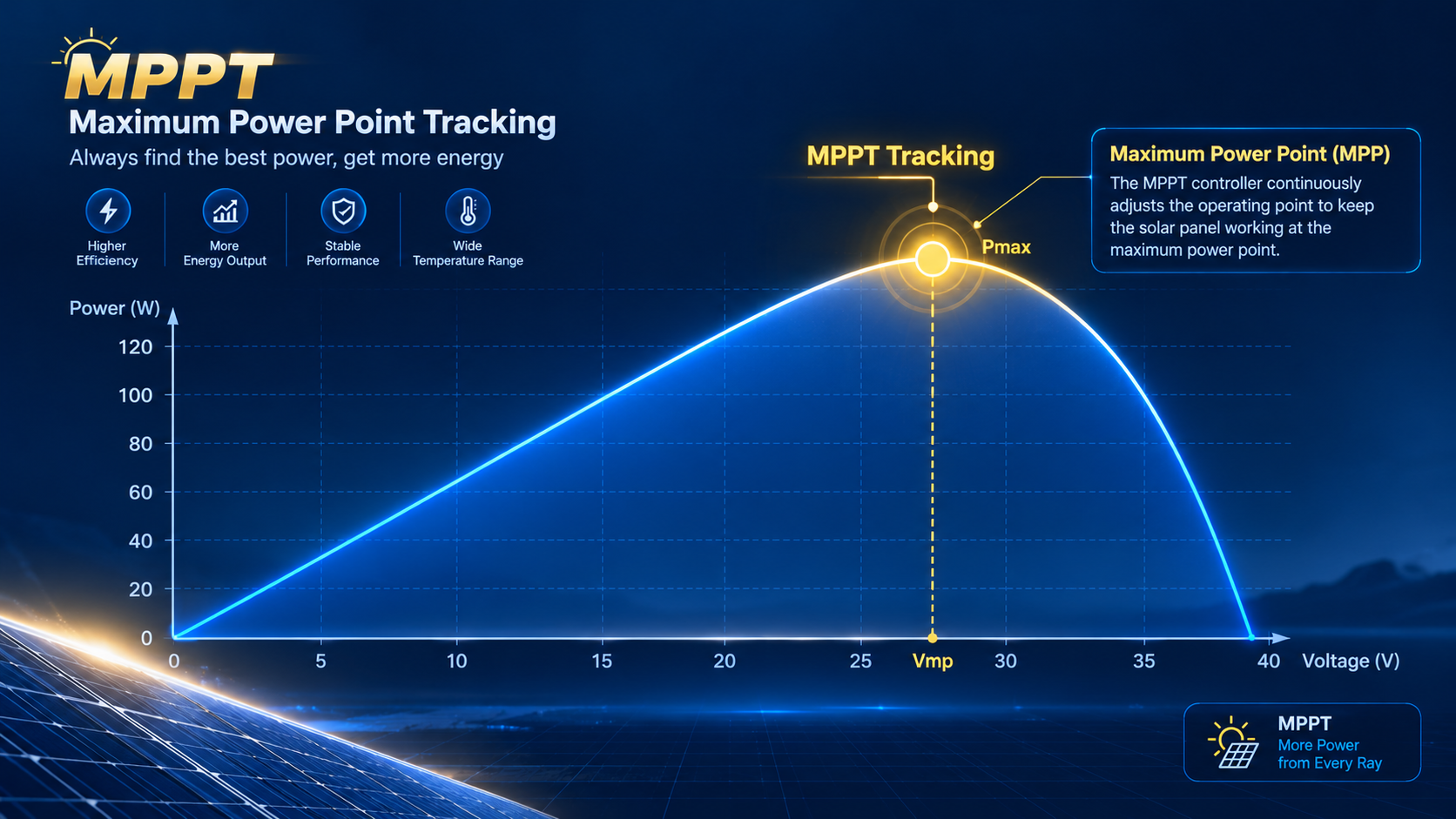 What Exactly Is MPPT “Tracking”? — Understanding the Maximum Power Point with a Cup of Water