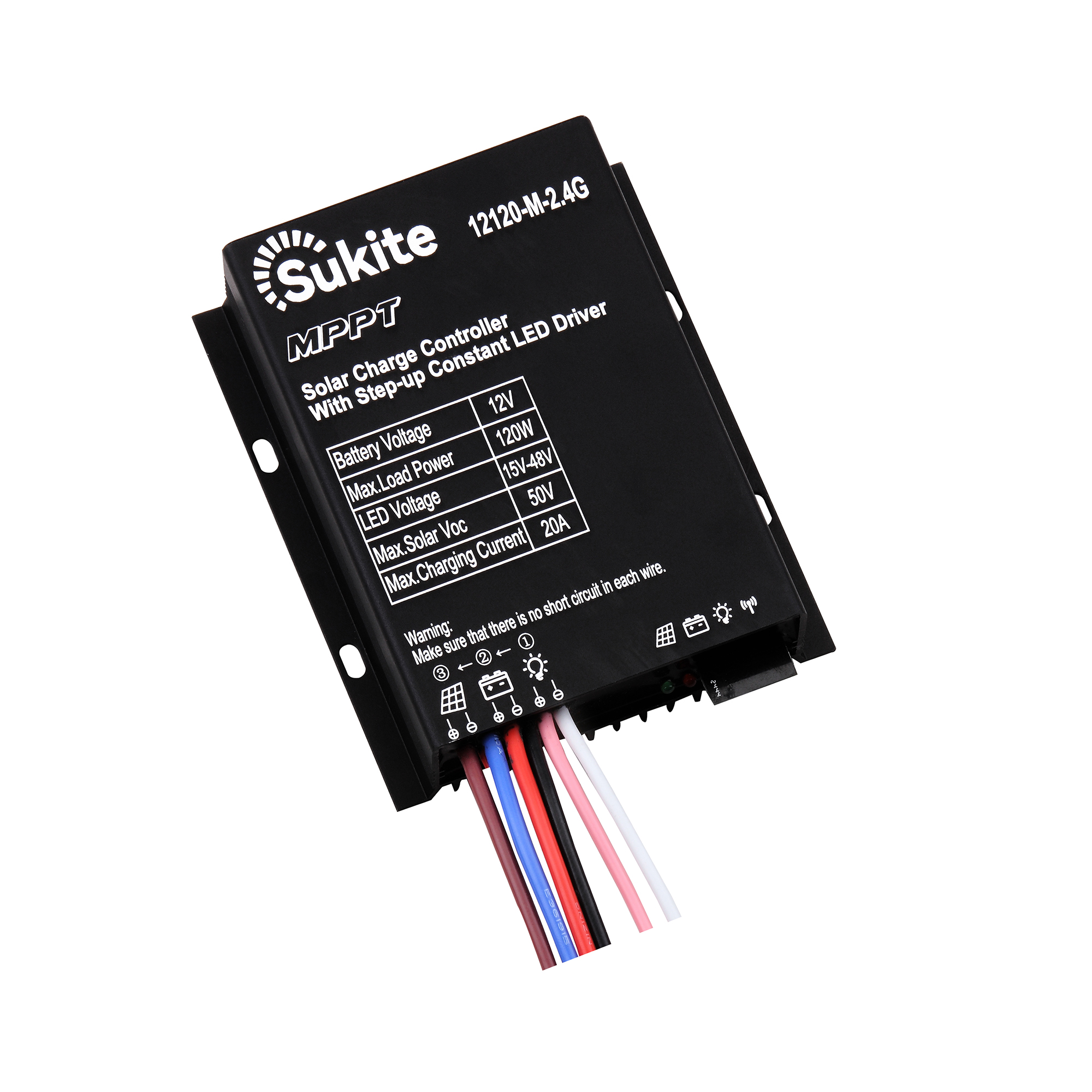12V 120A MPPT Boost Controller