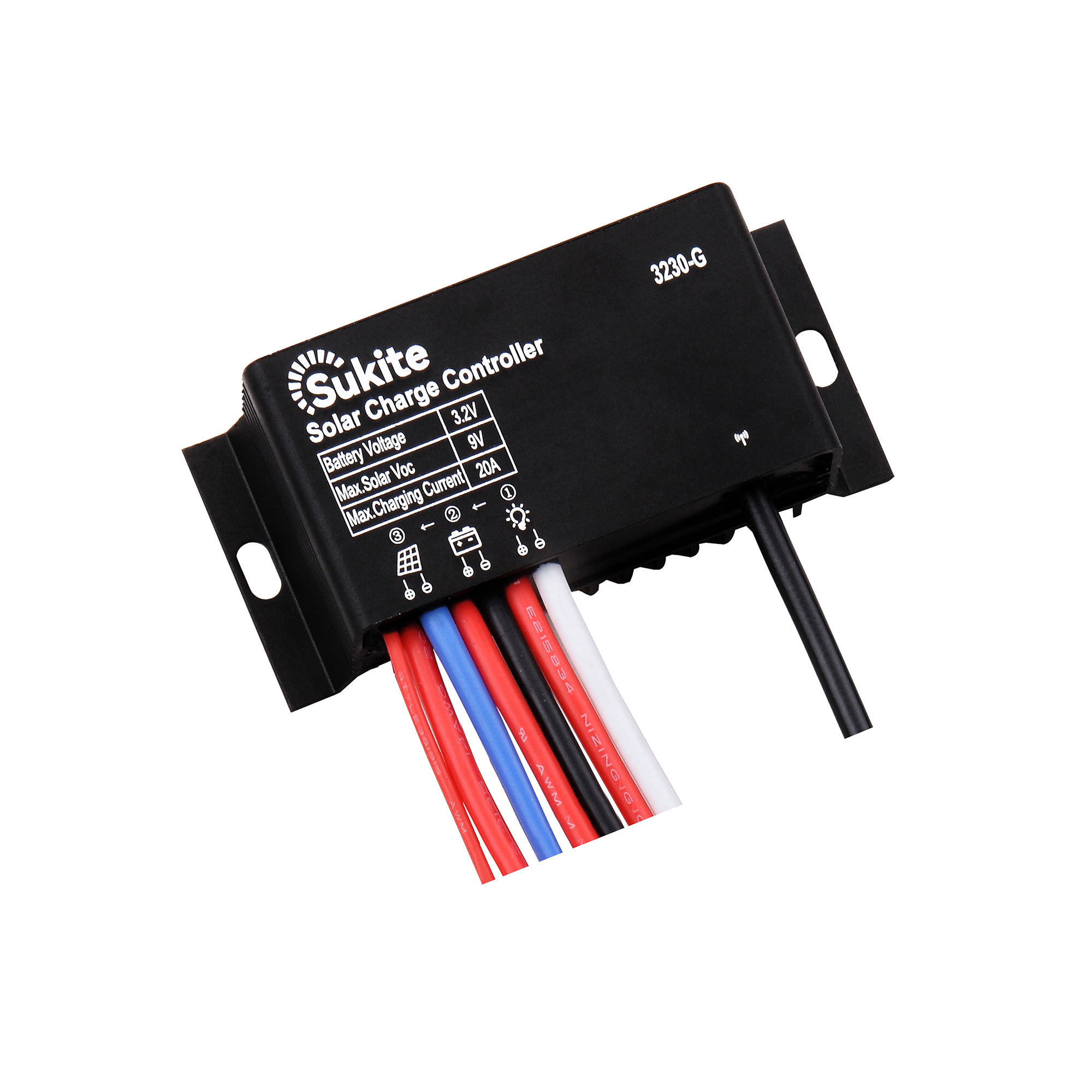 3.2V 30A PWM Solar Charge Controller