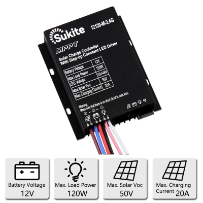 12120 MPPT solar charging controller...