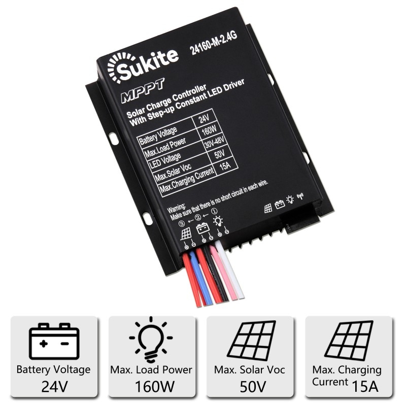 24160 MPPT solar charging controller