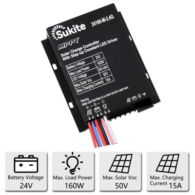24160 MPPT solar charging controller...