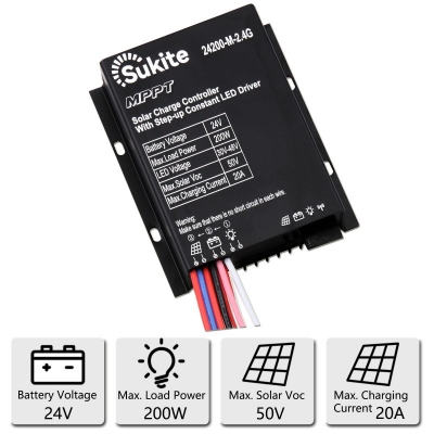 24200 MPPT solar charging controller...