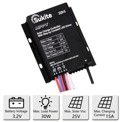 3229 MPPT solar charging controller